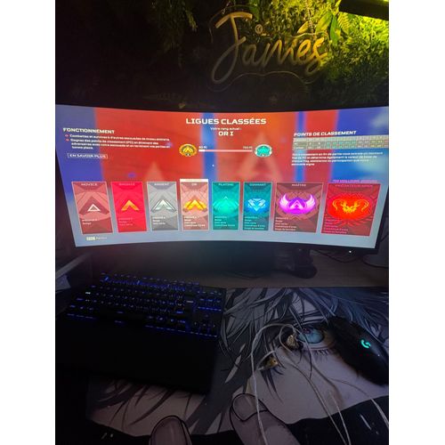 Moniteur Xiaomi G34WQi 34" LED UltraWide QHD 180 Hz Courbe FreeSync