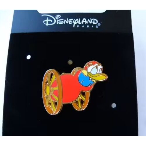 Pins Disneyland Paris Donald Dans Le Canon