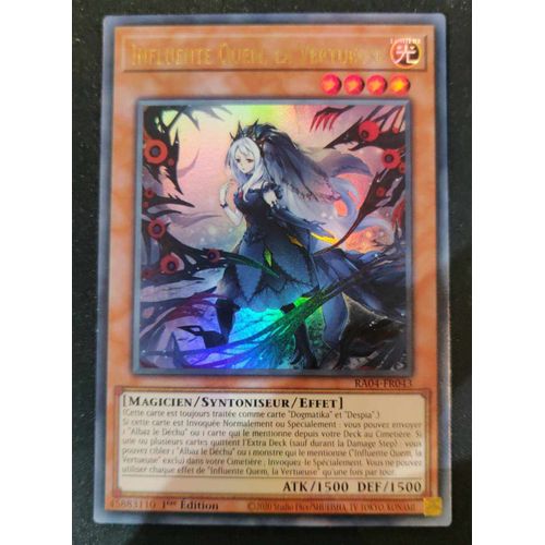 Yu Gi Oh Ra04 Fr043 Influente Quem La Vertueuse Ultra Rare