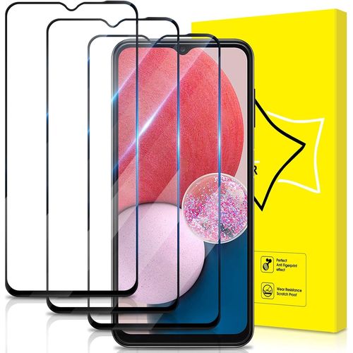 Pack Of 3 Tempered Glass Screen Protector For Samsung Galaxy A13/A12/A02/A03/A03s/M12/M02/A32 5g [Full Coverage] [9h Hardness Protector] [Bubble-Free] [Anti-Scratch] Screen Protector Film