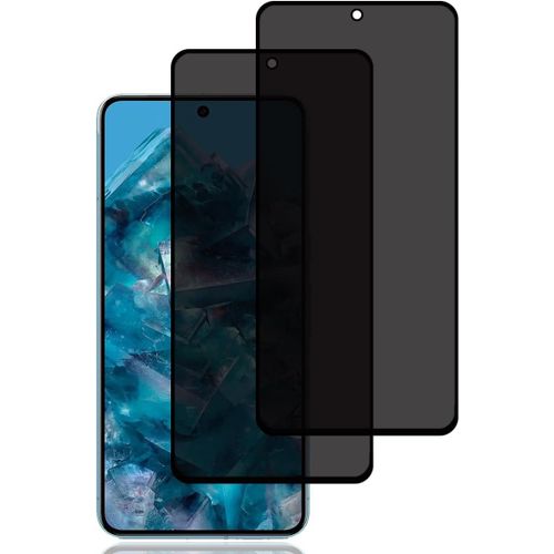 Cauc-Verre Trempé Anti-Espion Pour Google Pixel 8 Pro [2 Pièces],Protection D'écran Anti-Espion,Protecteur D'écran De Confidentialité,9h Dureté,Anti-Rayures,Privacy Protecteur Écran Pour Google Pixel