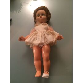 ANCIENNE POUPÉE BELLA 35 cm blonde yeux bleus vêtements d origine EUR 18,00 - FR
