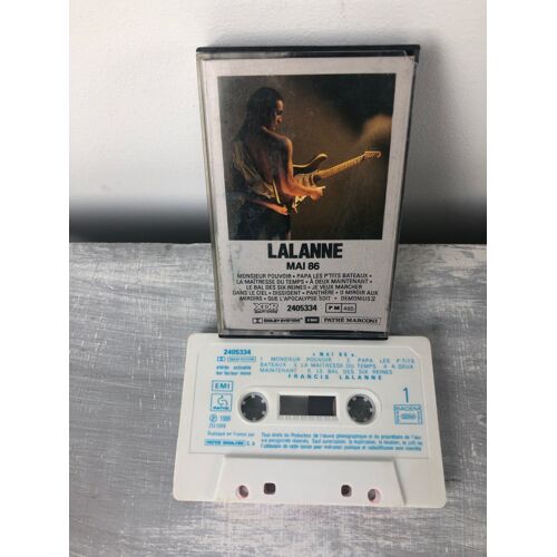 Cassette Audio-Francis Lalanne-Mai 86