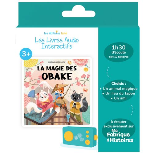 Lunii - Coffret La Magie Des Obake - Livre Audio Interactif Dès 3 Ans À Écouter Sur Ma Fabrique À Histoires