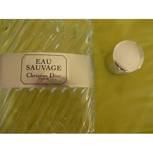 Flacon Vide "Eau Sauvage De Christian Dior, Contenance De 1000 Ml