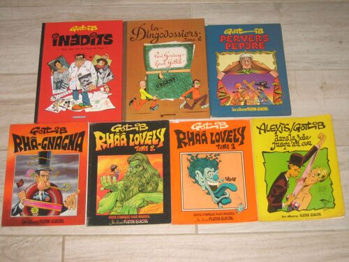 Lot 7 Bd Gotlib Dargaud Fluide Glacial