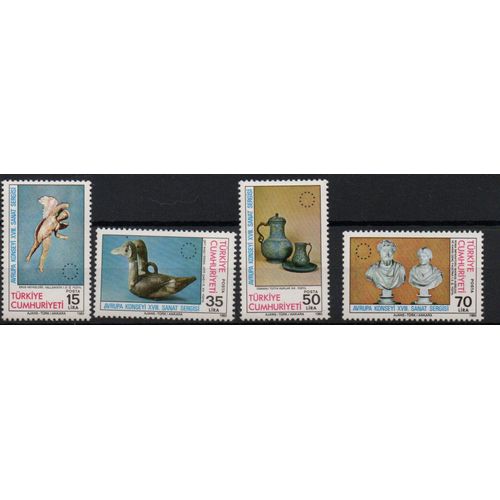 Turquie Timbres Objets D'art 1983
