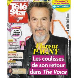 Tele Star N°2504 28/09/2024 Florent Pagny/ Marie-Anne Chazel/ "Hpi" Audrey Fleurot/ Cyril Féraud/ Brigitte Bardot/ Apolline De Malherbe