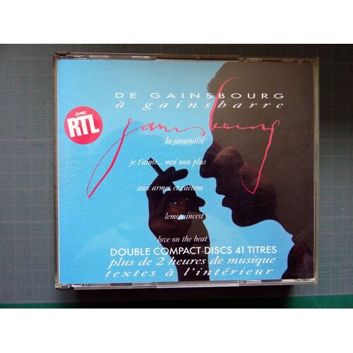 De Gainsbourg À Gainsbarre 2 X Cd