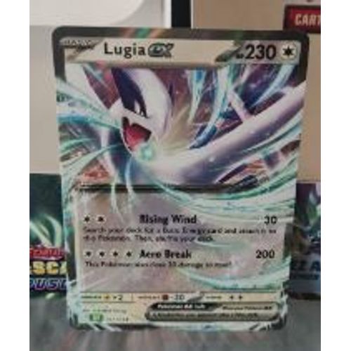 Pokemon Lugia Ex 017 / 034 Promo Jumbo Ecarlate Et Violet