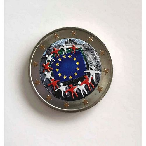 Autriche 2015 - Drapeau Europeen - 2 Euros Commemorative Couleur