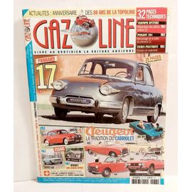 Magazine Gazoline N°237 Panhard 17 Voiture Collection Ancien