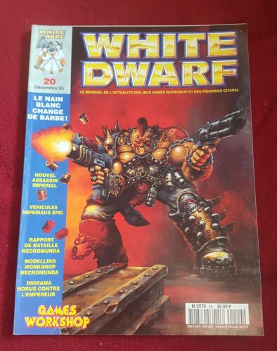 White Dwarf N° 20 De Décembre 1995 , Le Magazine Mensuel Des Figurines Fantastiques De Warhammer