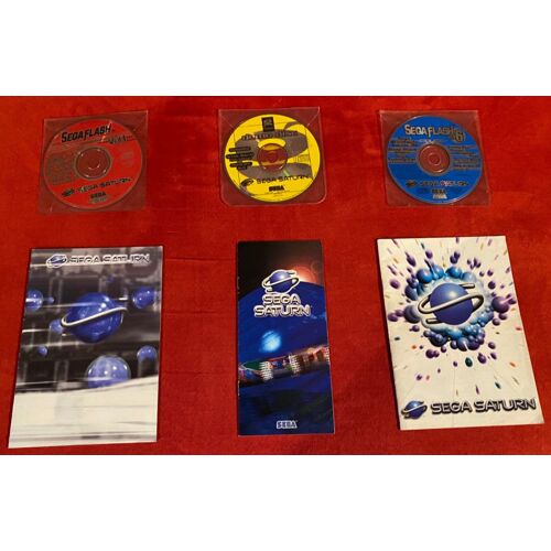 Pubs & Démos Sega Saturn Rares