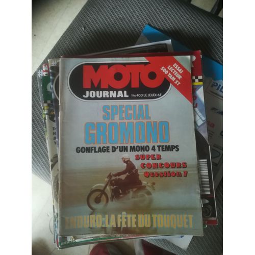 Moto Journal 400 De 1979 Yamaha Xt500,Touquet