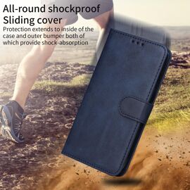 AEFJ-Coque pour iPhone 8/7/SE 2022/20 Cuir PU, Portefeuille Etui pour iPhone 6S Coque Magnétique Flip Case avec Fonction Support Fente Carte Housse pour iPhone 6 4.7¿ 360 Degrés Protection, Blau