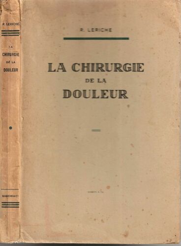 La Chirurgie De La Douleur