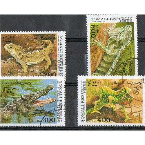 Somalie Timbres Animaux
