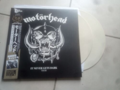 Motorhead It Never Gets Dark 2lp Live Hammersmith Odeon 85 Gatefold 1er Pressage 
