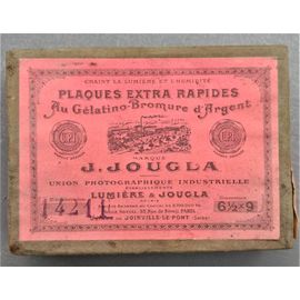 Plaques photo gélatine