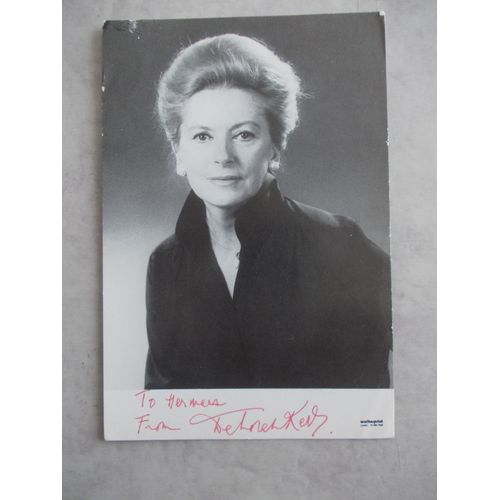 Deborah Kerr Cinema Carte Dedicacee