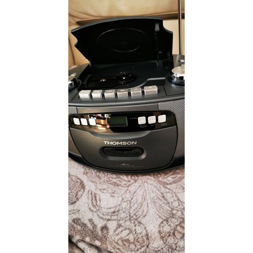 Poste radio CD cassette portable