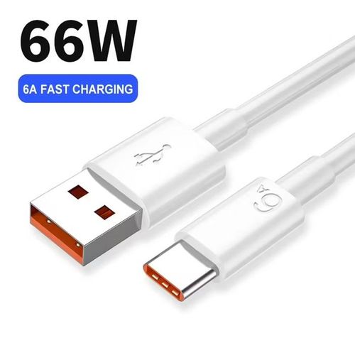 Câble USB TYPE-C à Charge Rapide 6A 55W 67W 120W Snap/ 5A Accessoires Xiaomi Mi 11 10 T Pro 5G Black Shark 3S Redmi Note 10 11 Pro