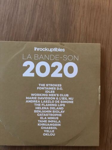 Cd Les Inrockuptibles La Bande Son 2020