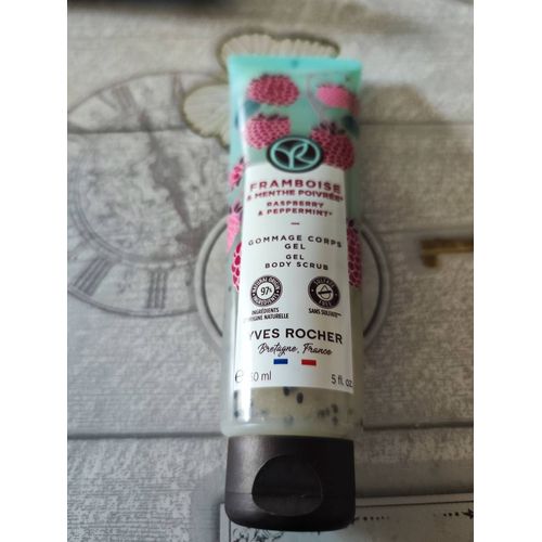 Gommage Corps Framboise Menthe Poivrée 