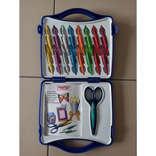 Coffret De Ciseaux Cranteurs Maped