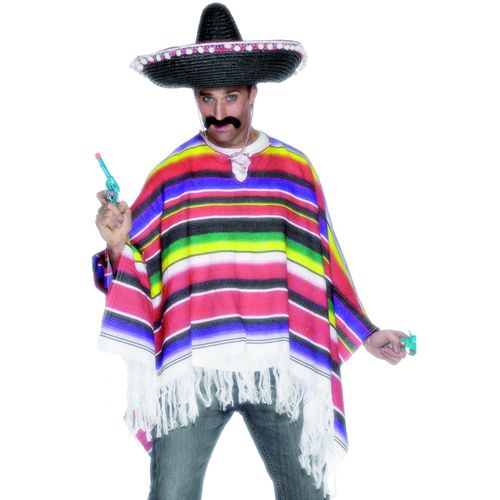 Poncho Mexicain Homme