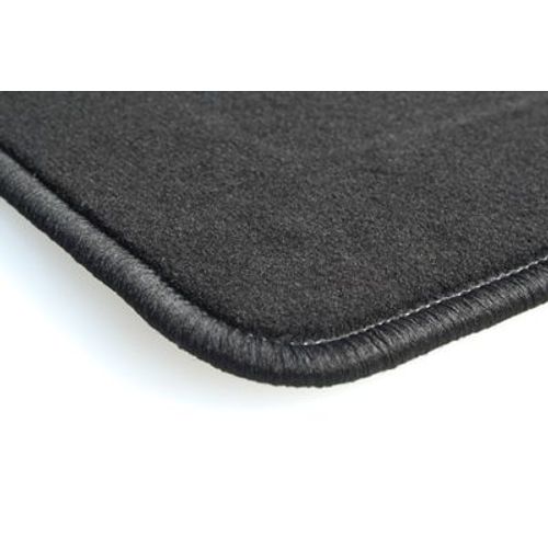 Tapis Vw Touran (Fixations Ovales Nr13) ? Velours Noir-Tap