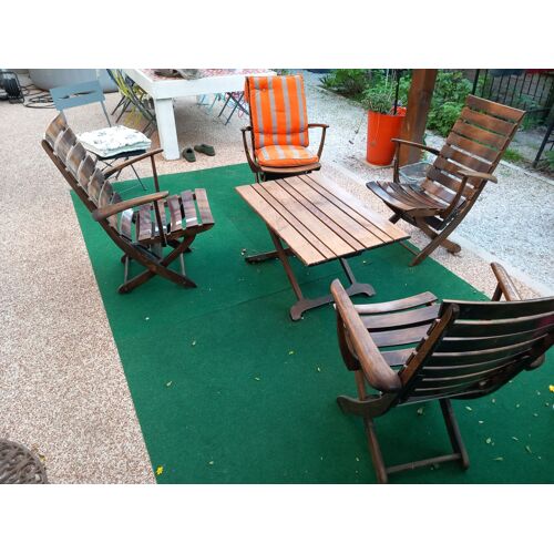 Salon De Jardin Années 1970 "Triconfort"