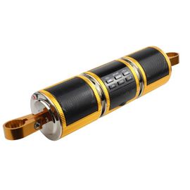 Moto Voiture Bluetooth Mp3 Modification Du Son Enceinte Étanche Multifonction Avec Écran Double Haut-Parleurs