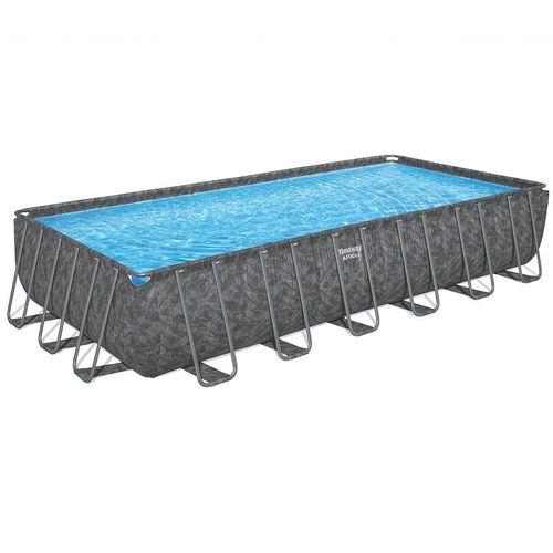Piscine tubulaire rectangulaire Bestway APX 365 7,32 x 3,66 x 1,32 m + Filtration + Accessoires