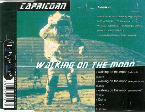 Capricorn "Walking On The Moon" Maxi Cd 4 Titres