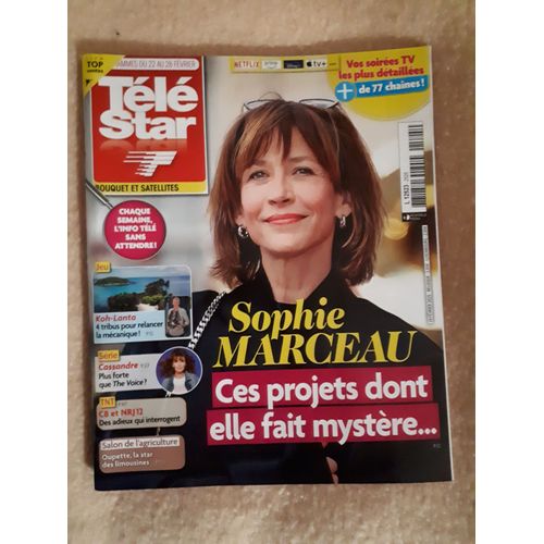 Télé Star 2525 Sophie Marceau