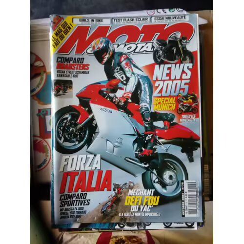 Moto Et Motards 78 De 2004 Ducati 999,Voxan Street Scrambler,Kawasaki Z1000,Pocketbike Bmsbenelli 900 Tornado Tre,Mv Agusta F4 1000,Aprilia Rsv1000r,Honda Xr50
