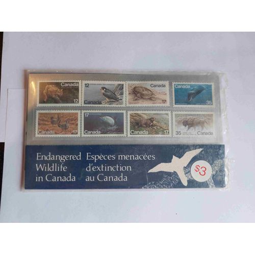 Deux Séries De Timbres Neufs ** Du Canada : Espèces Animales Menacées / Animaux