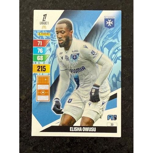 Carte Panini Adrenalyn Xl Ligue 1 2024 2025 : Elisha Owusu