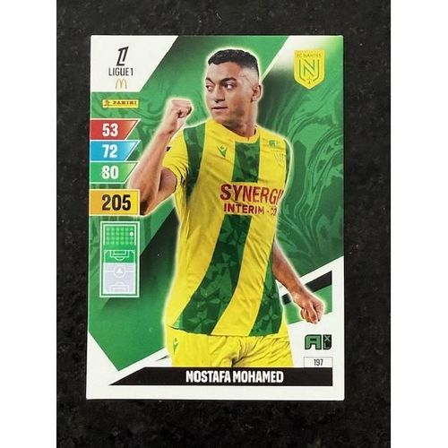 Carte Panini Adrenalyn Xl Ligue 1 2024 2025 : Mostapha Mohamed
