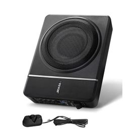 Caisson De Basses Sous Le Siège De Voiture-Vevor-240 W-Haut-Parleur De Boîtier De Basses De Voiture Mince, 203 Mm