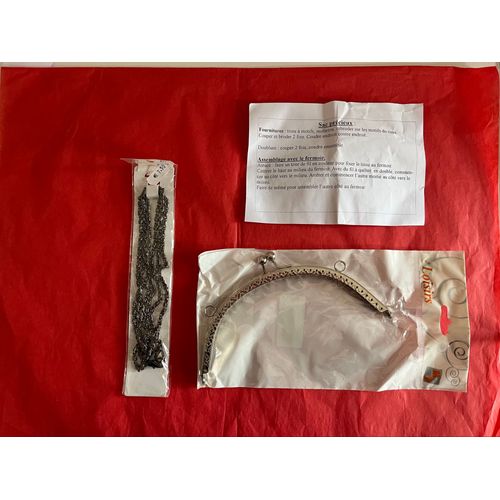 Kit Fermoir Sac Précieux Et Chaînette 