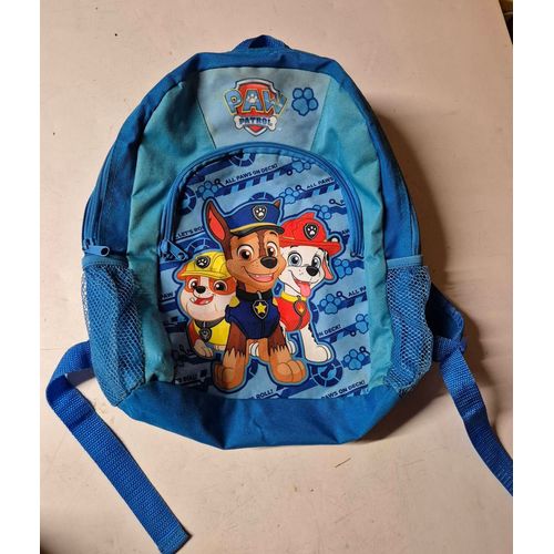 Sac à dos bleu pat patrouille