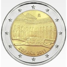 Espagne, 2 Euro, Alhambra De Grenade, 2011, Madrid, Bimétallique, Spl