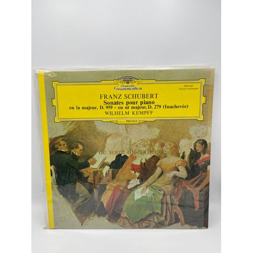 Vinyle Franz Schubert Sonates Pour Piano