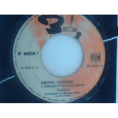 Amore Scusami - Je N'ai Jamais Pu T'oublier ( In Ginocchie Da Te )