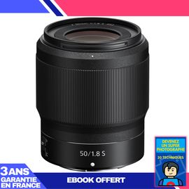 Nikon NIKKOR Z 50mm f/1.8 S + Ebook 'Devenez Un Super Photographe'