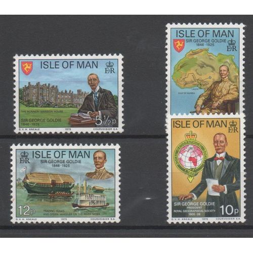 Ile De Man Timbres Sir George Goldie 1975