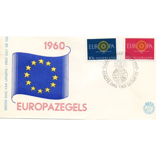 Pays-Bas Timbre Europa 1960 Fdc